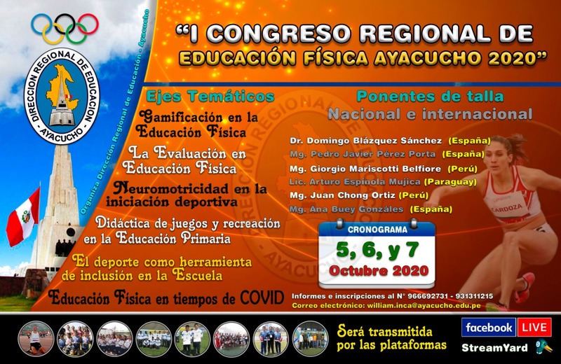 CONGRESO REGIONAL DE EDUCACIÓN FÍSICA