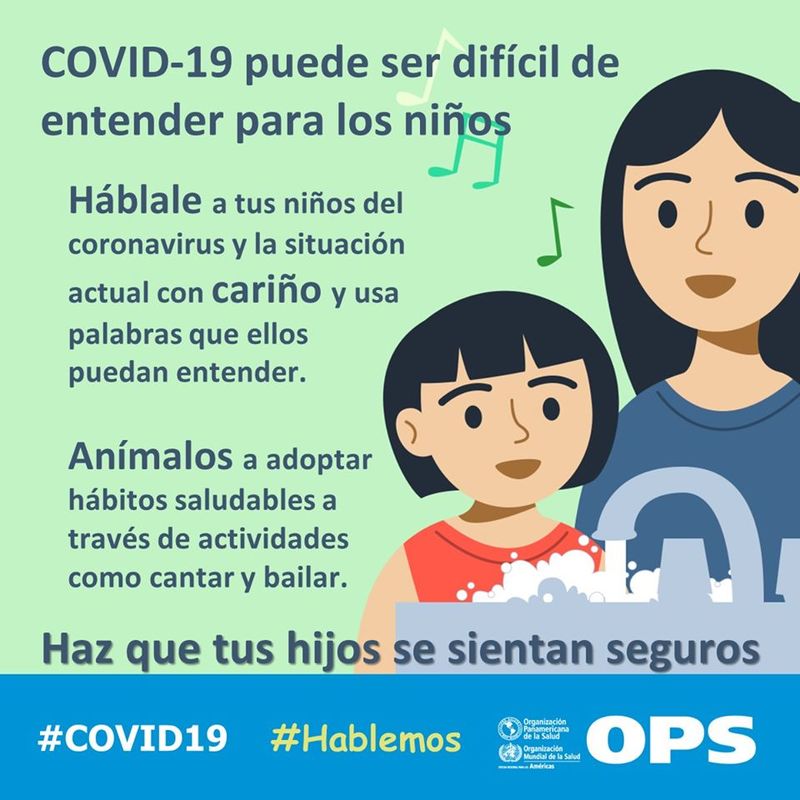 COVID 19 PUEDE SER DIFICIL DE ENTENDER PARA LOS NIÑOS