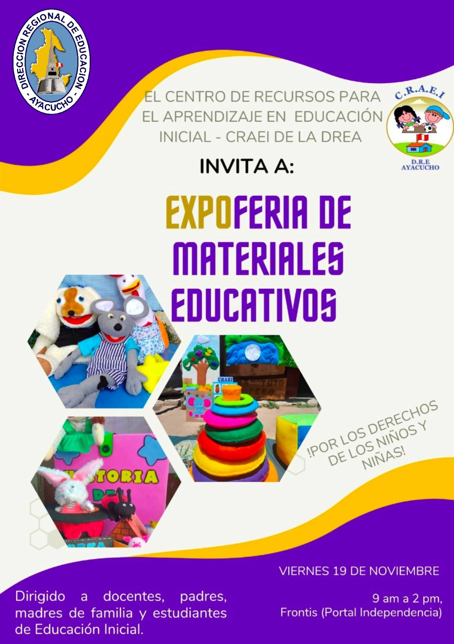 EXPOFERIA DE MATERIALES EDUCATIVOS
