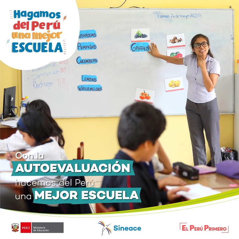 HAGAMOS DEL PERU UNA MEJOR ESCUELA